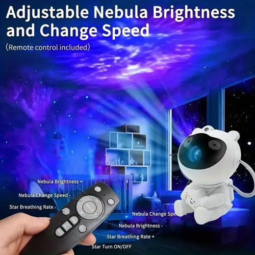 Astro Proyector NovaPlay™.

Transforma tu espacio por completo y viaja a las estrellas sin salir de tu cuarto. El Astro Proyector NovaPlay™ no es solo una lámpara, es una experiencia visual inmersiva que cambia la energía